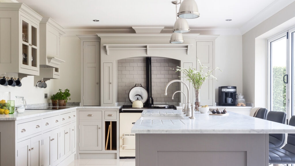 Georgian-style kitchen design