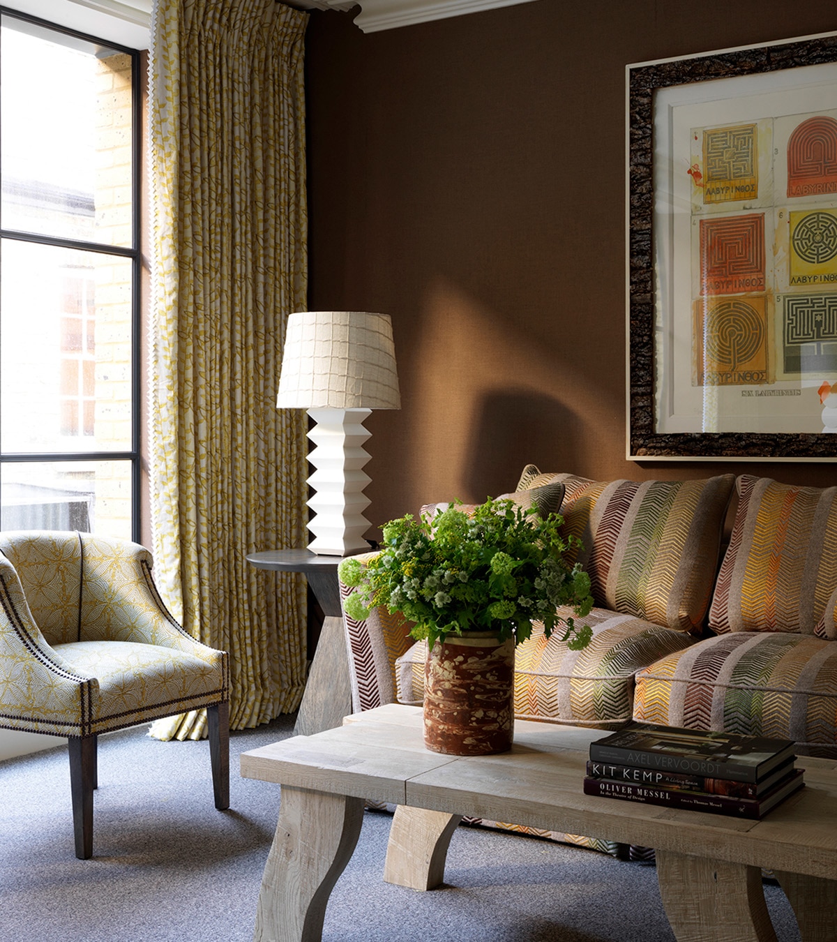 decorating with brown