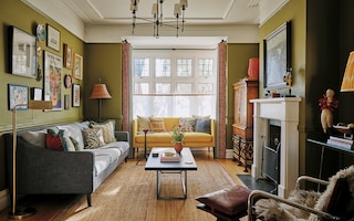 James Arkoulis living room