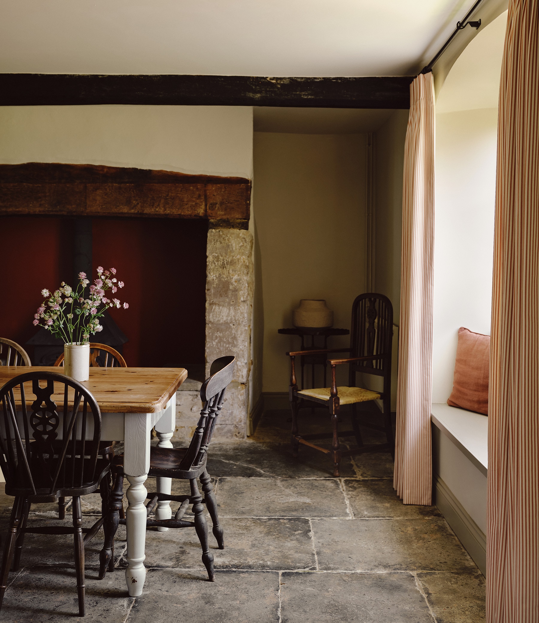 Mapperton farmhouse dining room