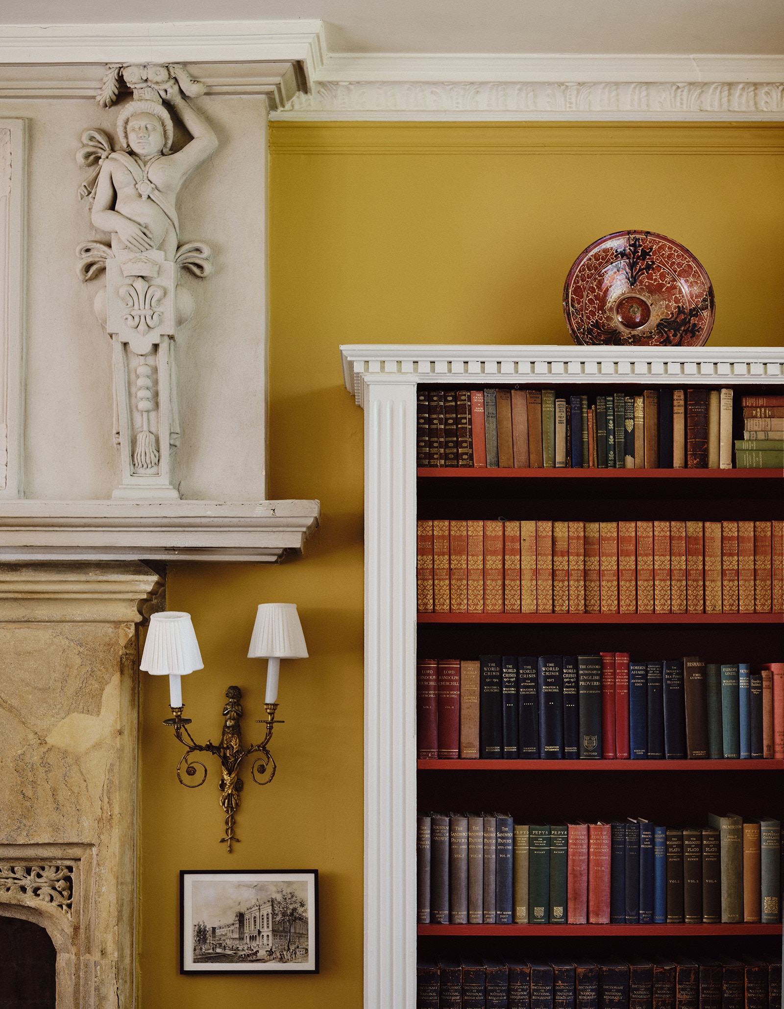 Mapperton House piano room detail