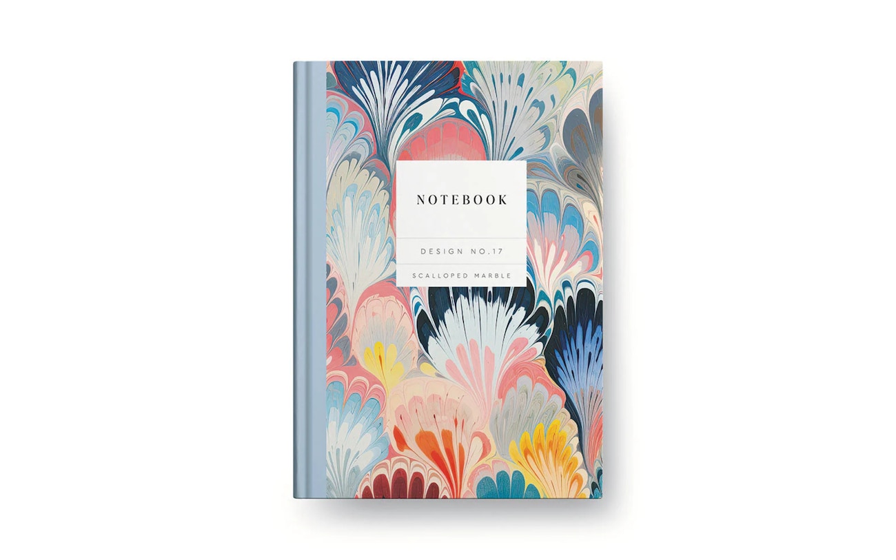 Scalloped Marble 2025 Diary, Ohh Deer
