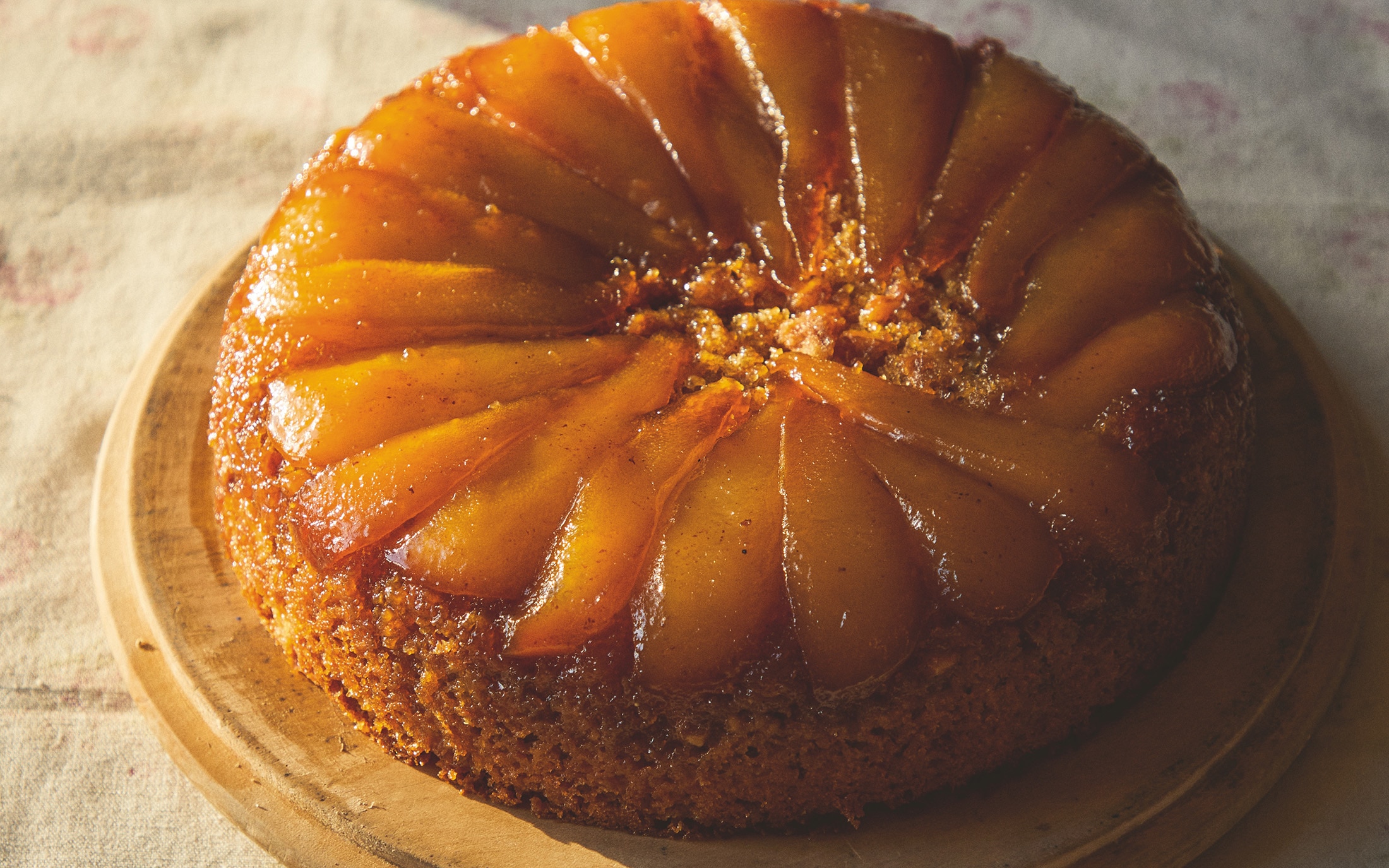 daylesford pear and walnut cake