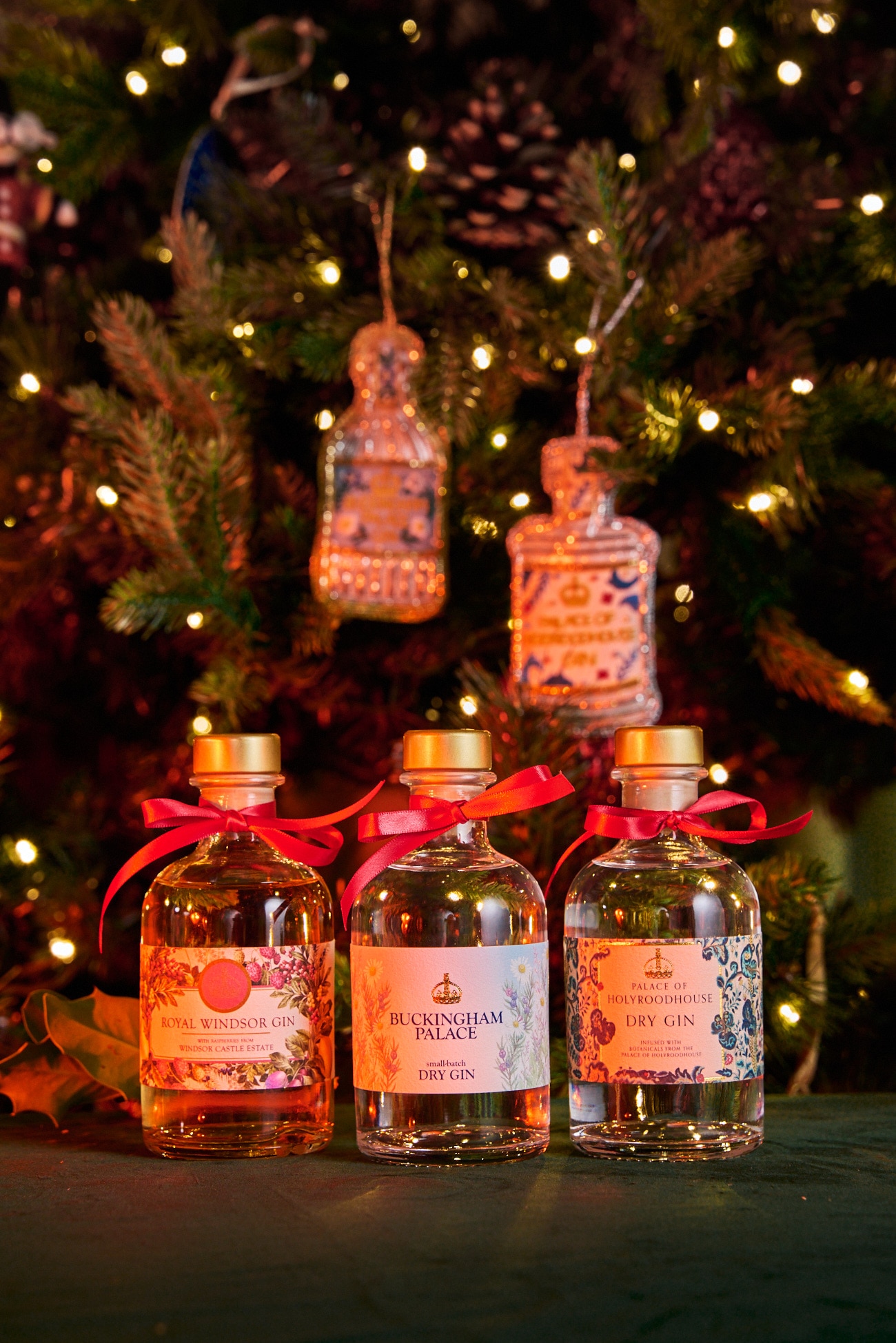 The Christmas gin is available at the Royal Collection Trust's Christmas shop