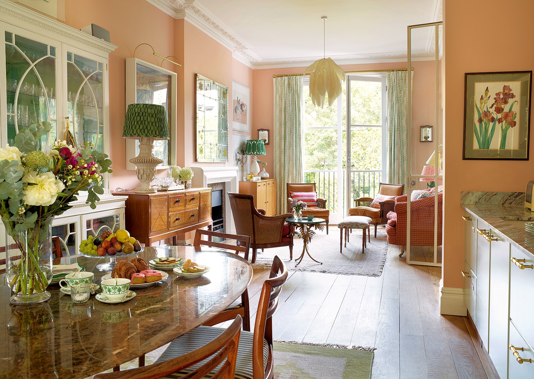 Sam Godsal house kitchen diner to sittting room