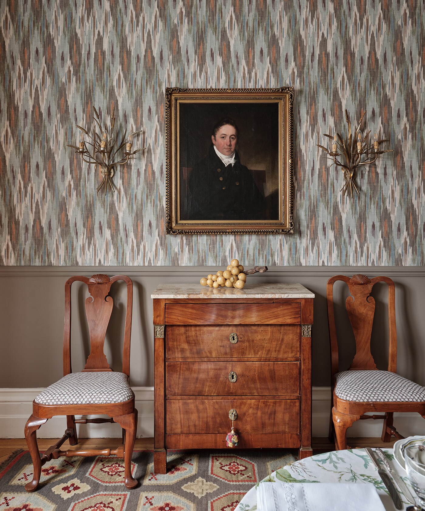 Sarah Mason house dining room detail