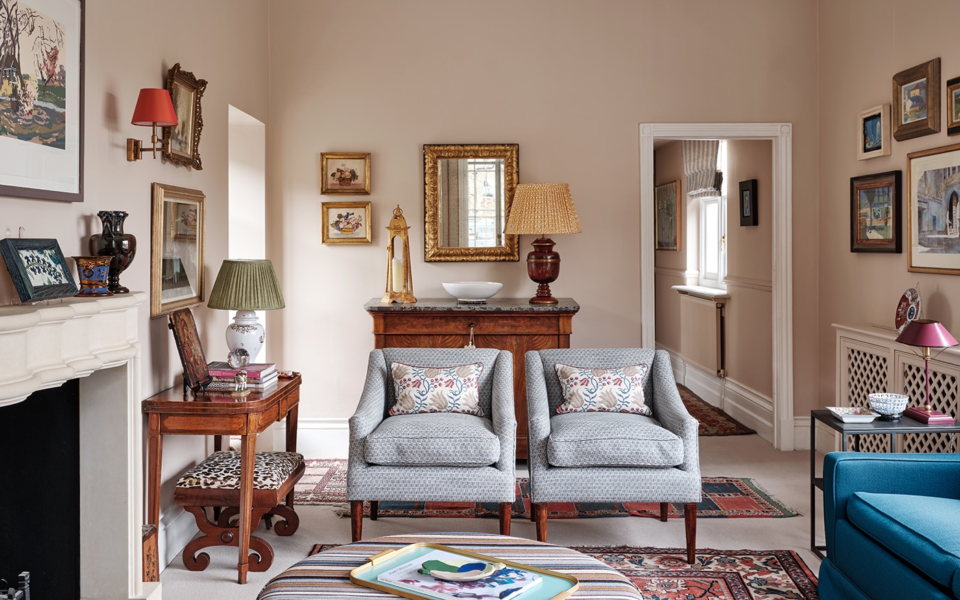 Sarah Mason house living room chairs