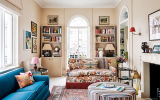 Sarah Mason house living room