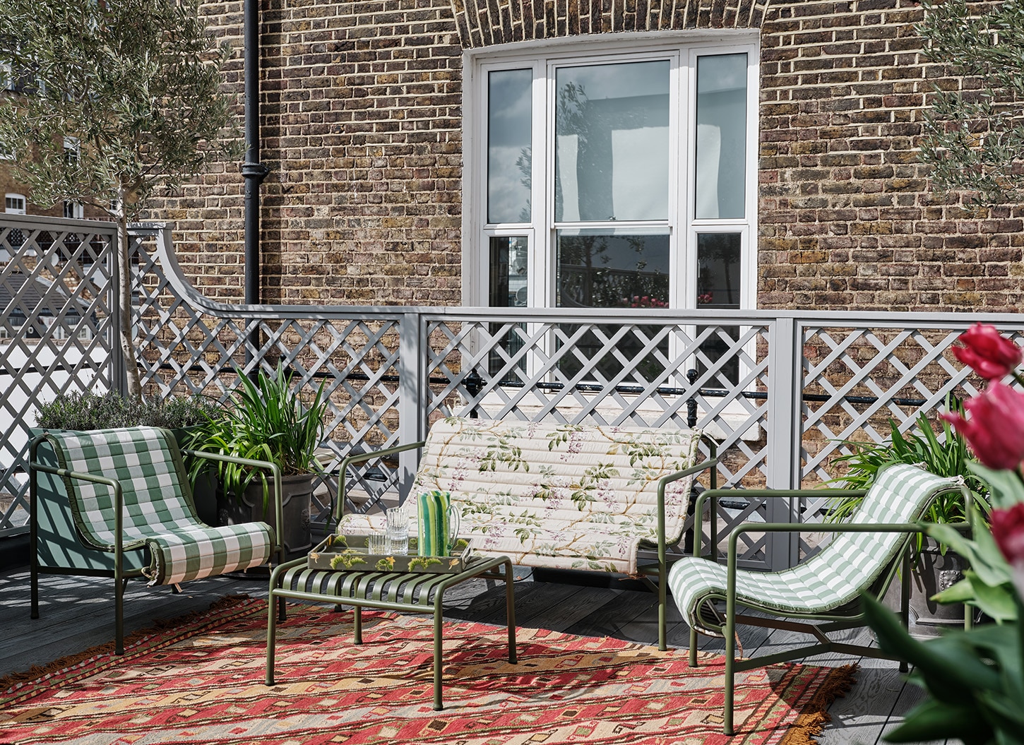 Sarah Mason house terrace